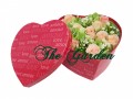 You Are The One - Champagne Rose with Heart Box